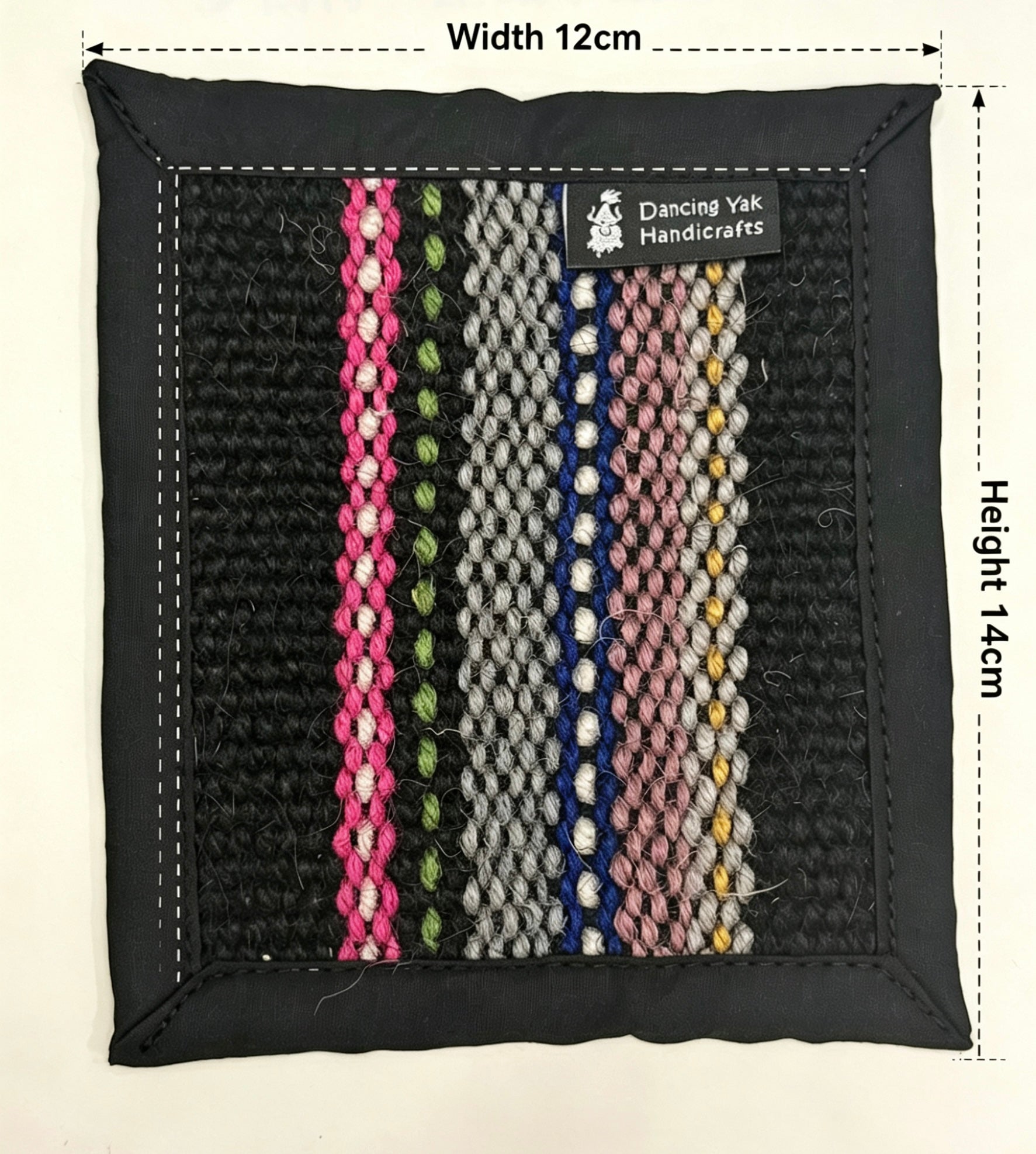 Artisanal Tibetan Yak wool Coasters