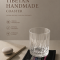 Artisanal Tibetan Yak wool Coasters