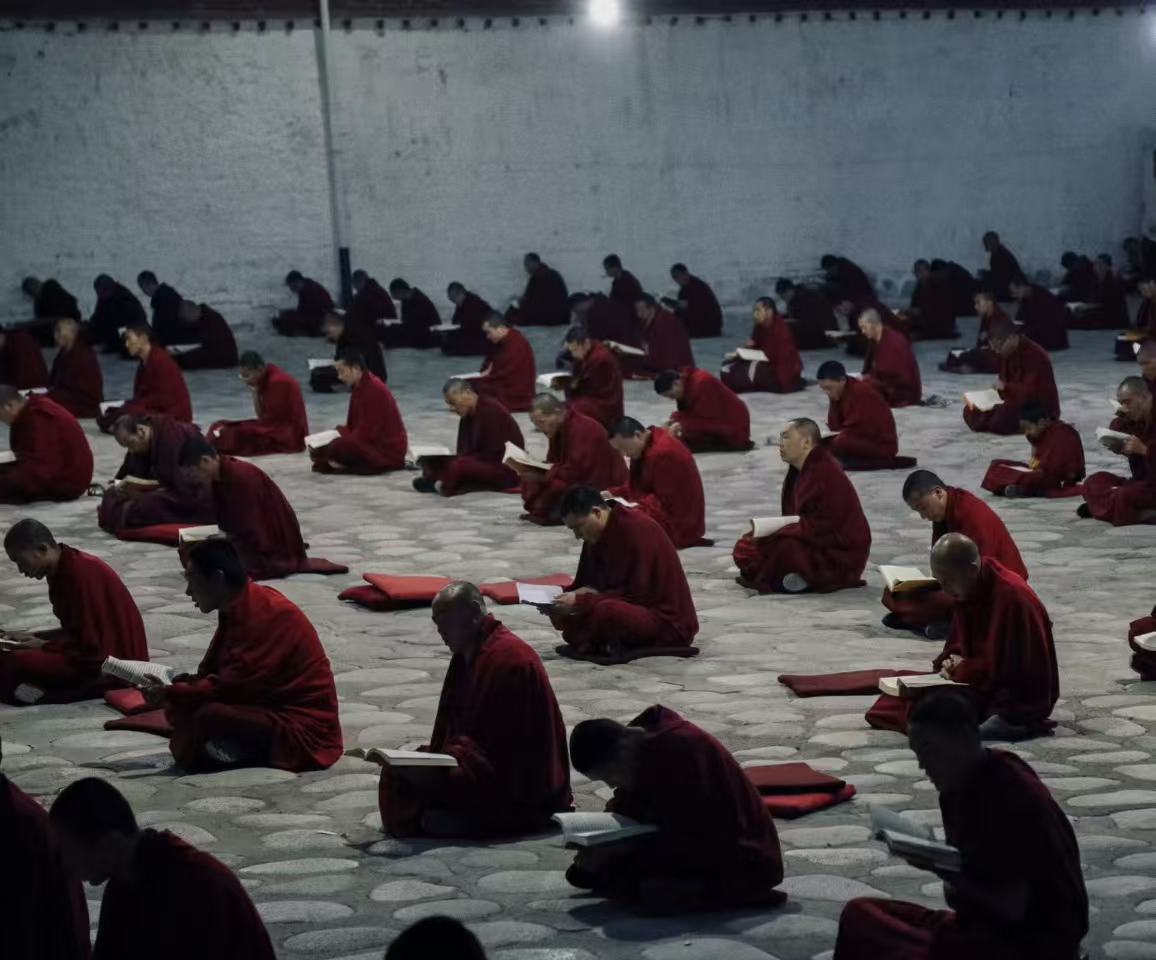Tibetan Monastery Prayer Offering